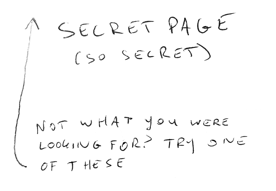 secret page